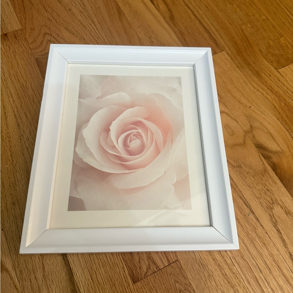 Nordstrom White Framed Art Piece